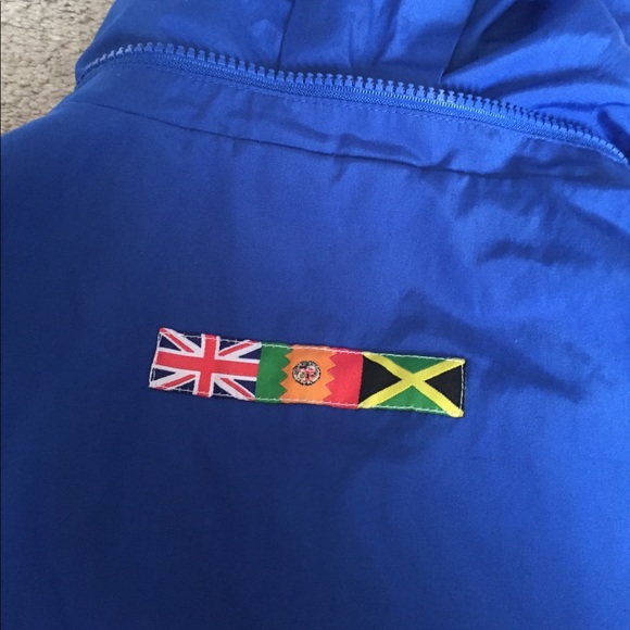 Forever 21 Men Colourblock Flag Windbreaker - Picture 5 of 5